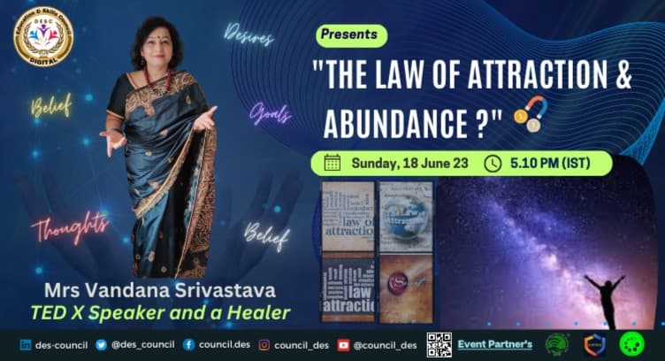 WEBNARS Online Mentorship session -4, "The Law of Attraction & Abundance"
